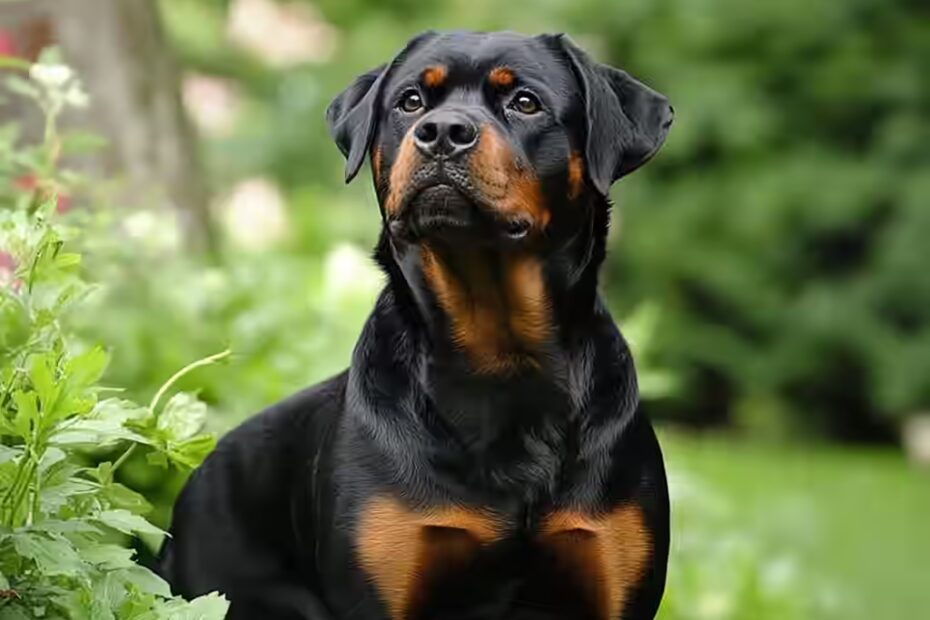 Le Rottweiler a-t-il besoin d'un jardin ?