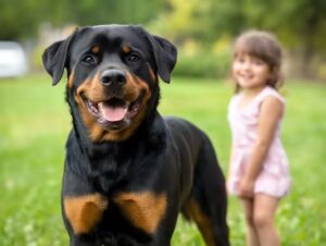 Taille Adulte d'un Rottweiler ?